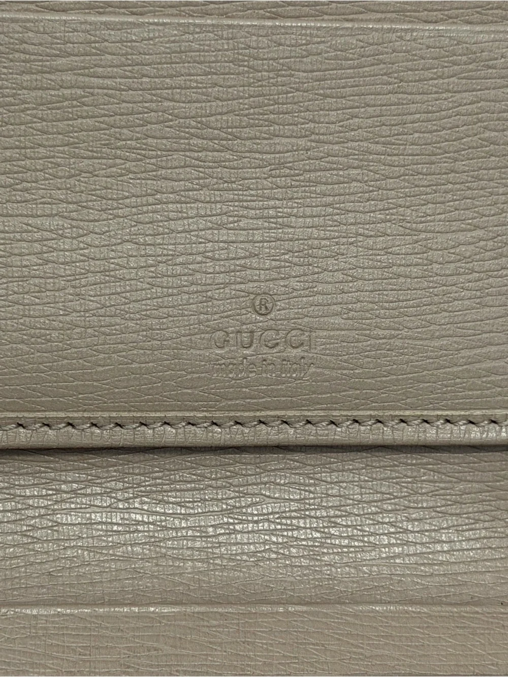Gucci Old Rose Leather Interlocking G Continental Wallet